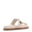 Papete Off White Couro Pedras - imagem 3