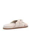 Papete Off White Couro Tiras Torcidas - imagem 3