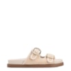 Papete Off White Ráfia/Alt Tarmada Off White Fivela Dourada - imagem 2