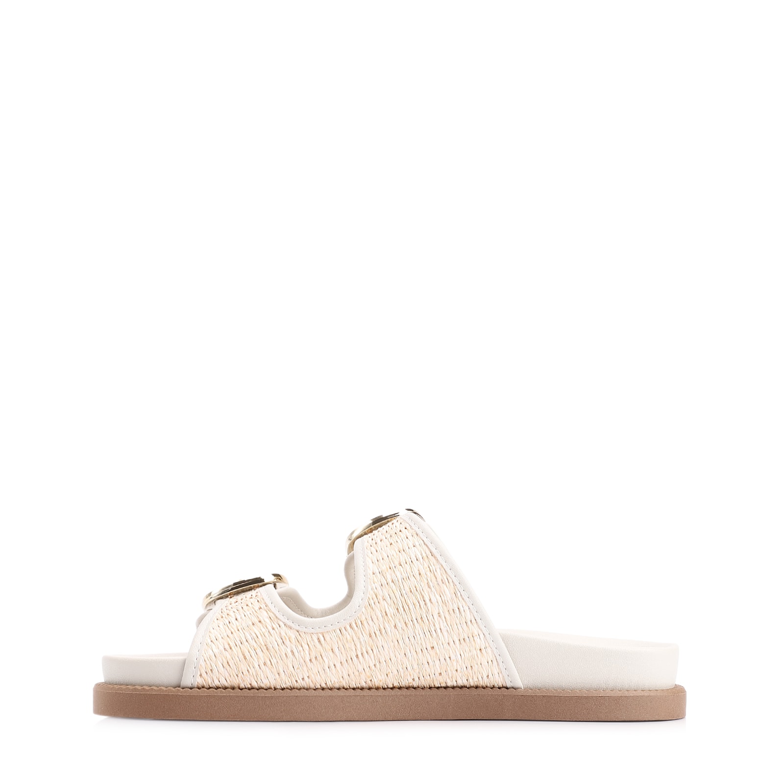 Papete Ráfia Natural/Alt Off White