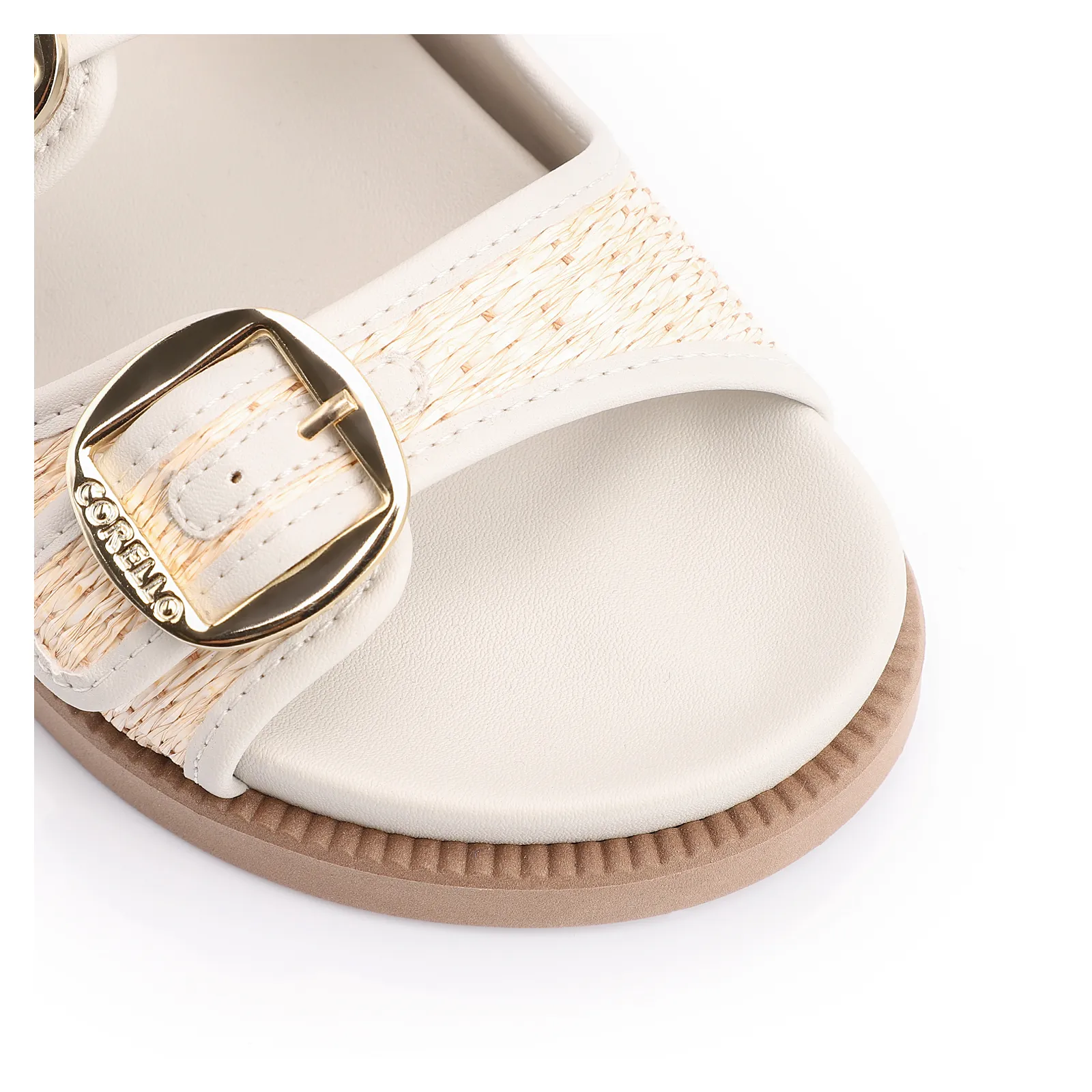 Papete Ráfia Natural/Alt Off White