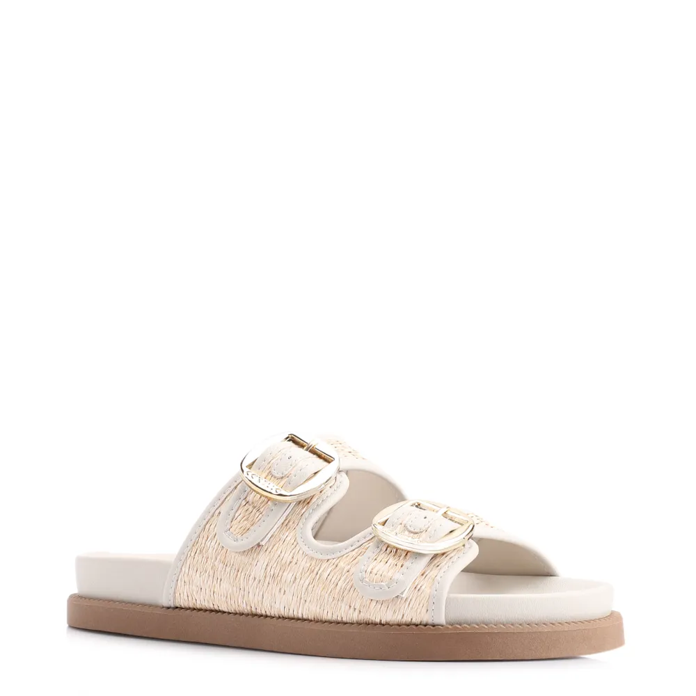 Papete Ráfia Natural/Alt Off White