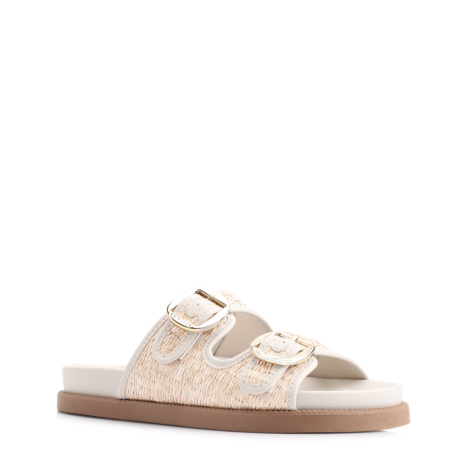 Papete Ráfia Natural/Alt Off White