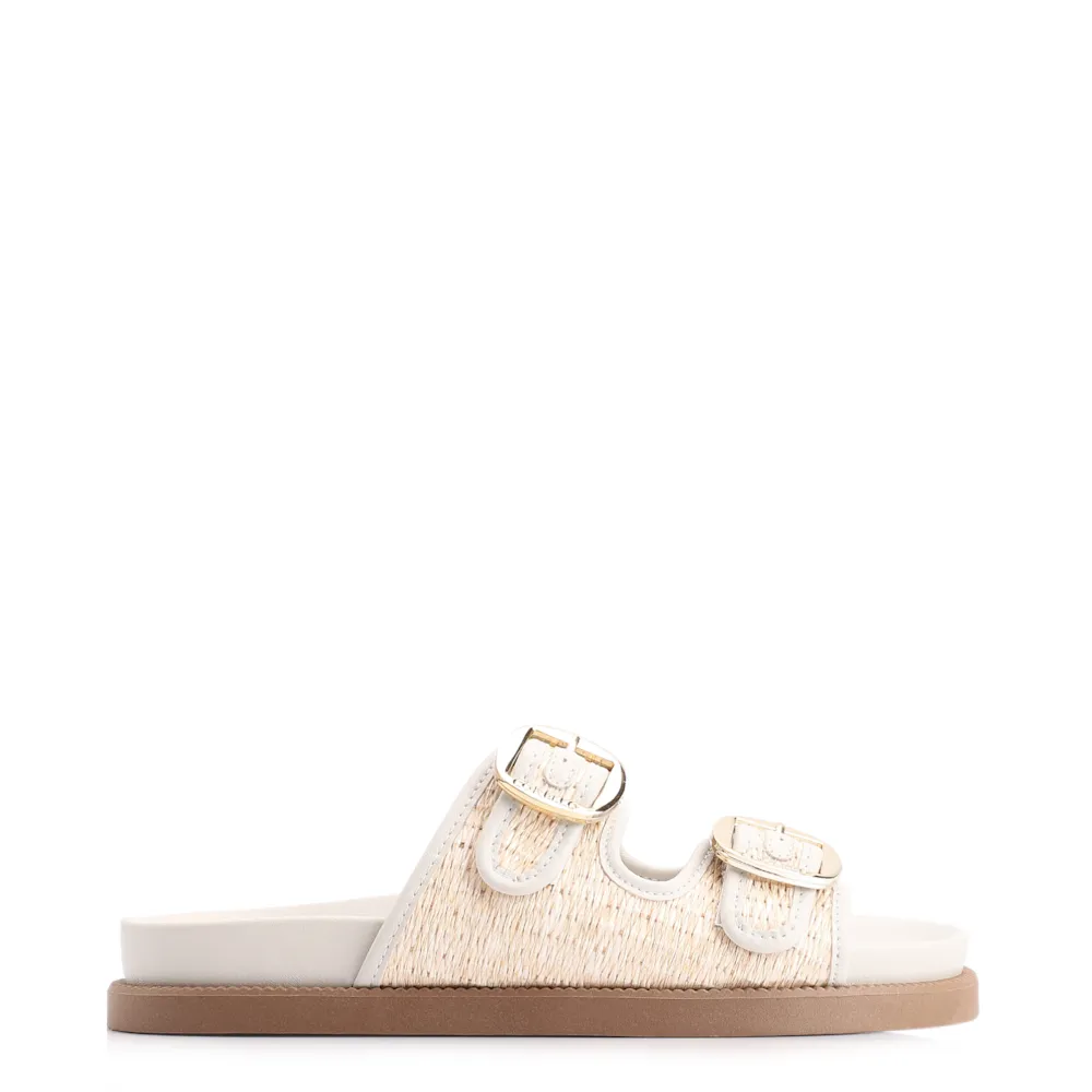Papete Ráfia Natural/Alt Off White - imagem 2