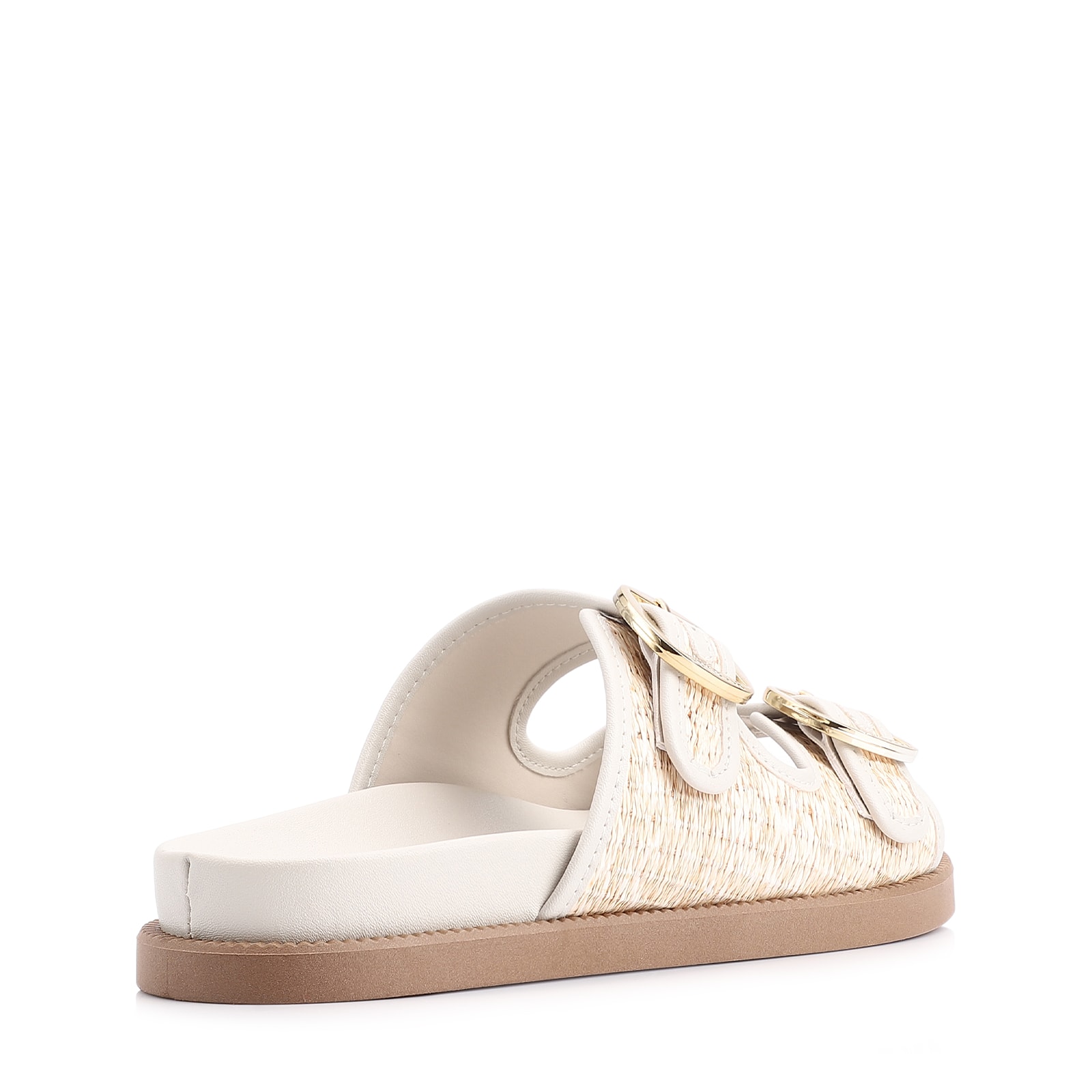 Papete Ráfia Natural/Alt Off White