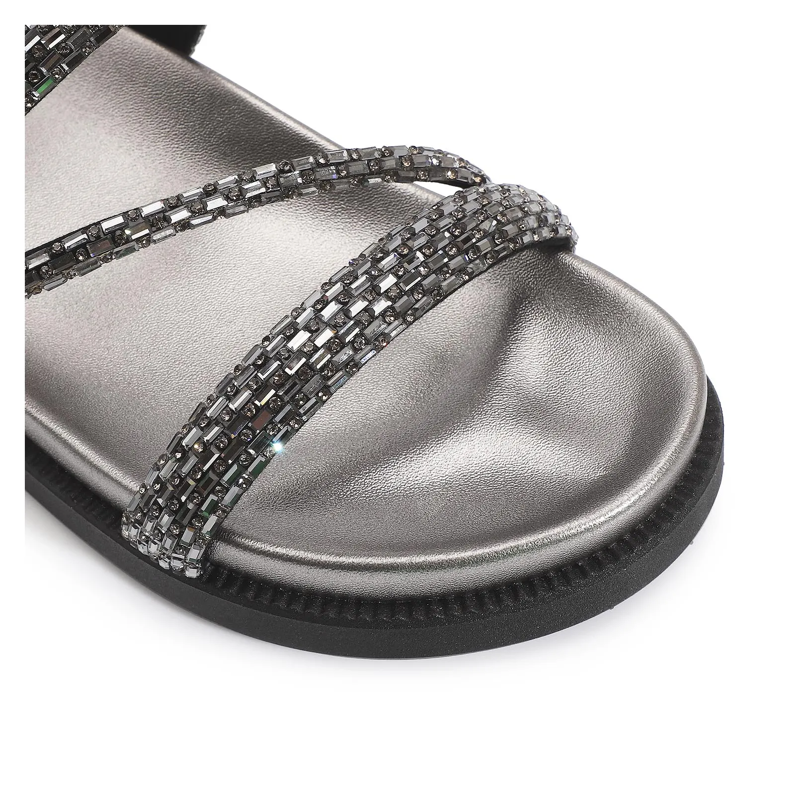 Papete Strass Alt Prata