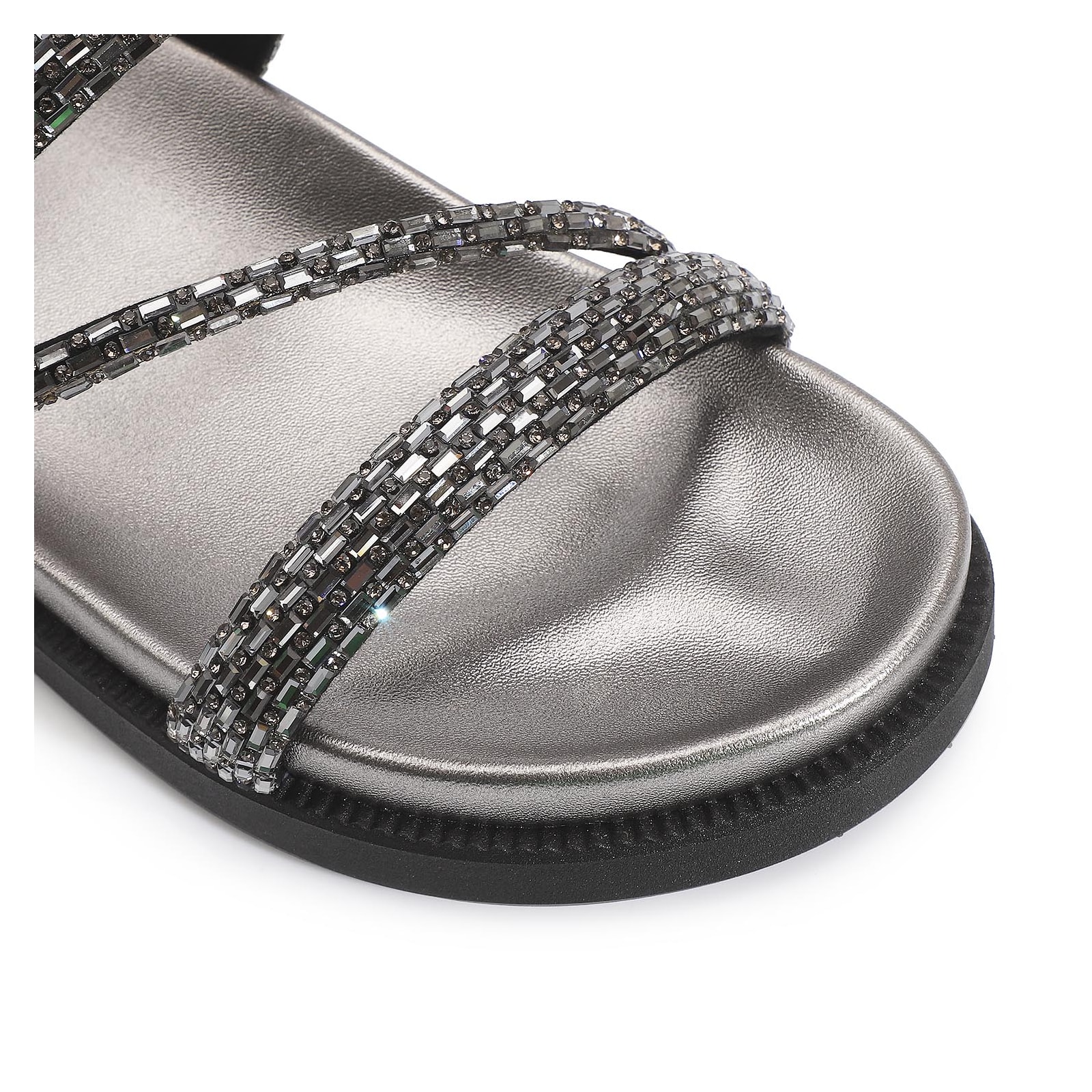Papete Strass Alt Prata