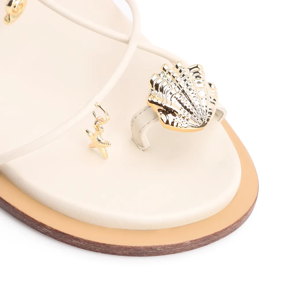 Papete Toe Ring Alt Off White - imagem 7