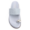 Papete Toe Ring Alt Tramado Azul - imagem 5