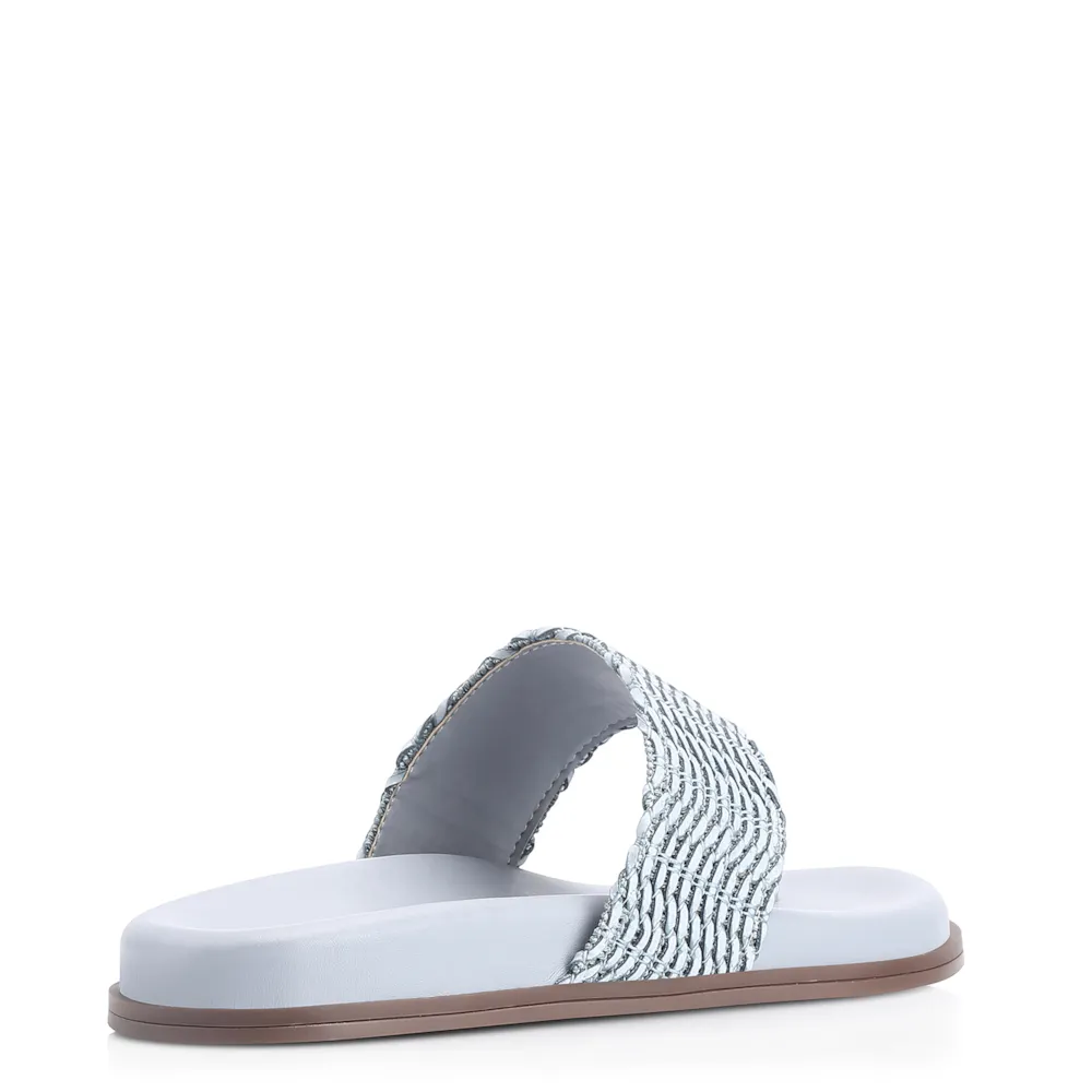 Papete Toe Ring Alt Tramado Azul - imagem 3