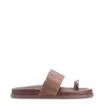 Papete Toe Ring Alt Tramado Marrom - imagem 3