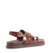 Papete Toe Ring Couro Marrom - imagem 3