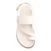 Papete Toe Ring Couro Off White - imagem 5