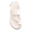 Papete Toe Ring Couro Off White - imagem 5