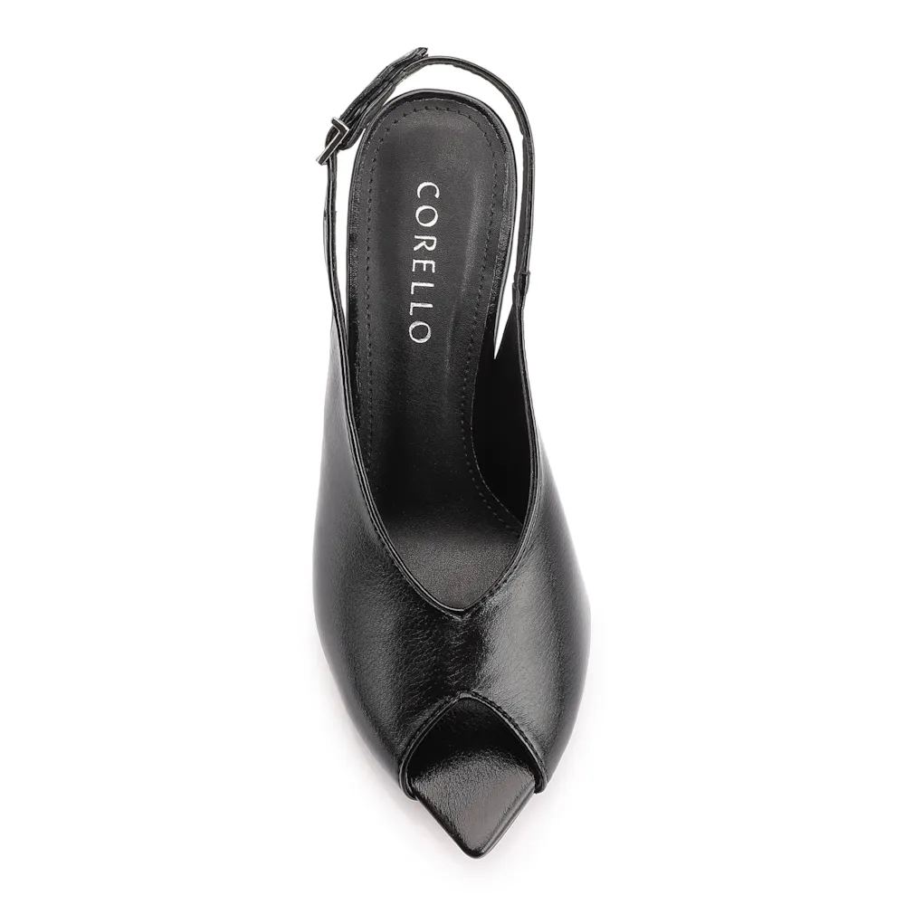  Peep Toe Alt Lux Preto - imagem 5
