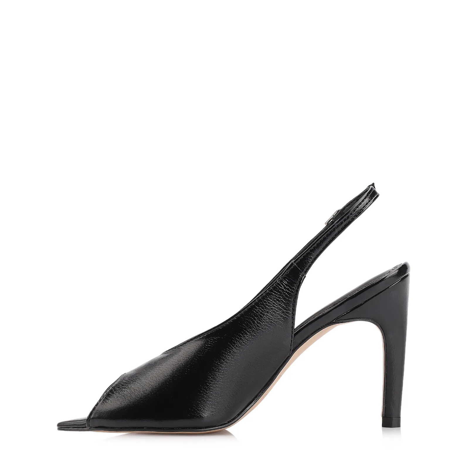 Peep Toe Alt Lux Preto