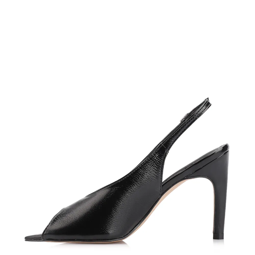  Peep Toe Alt Lux Preto - imagem 4