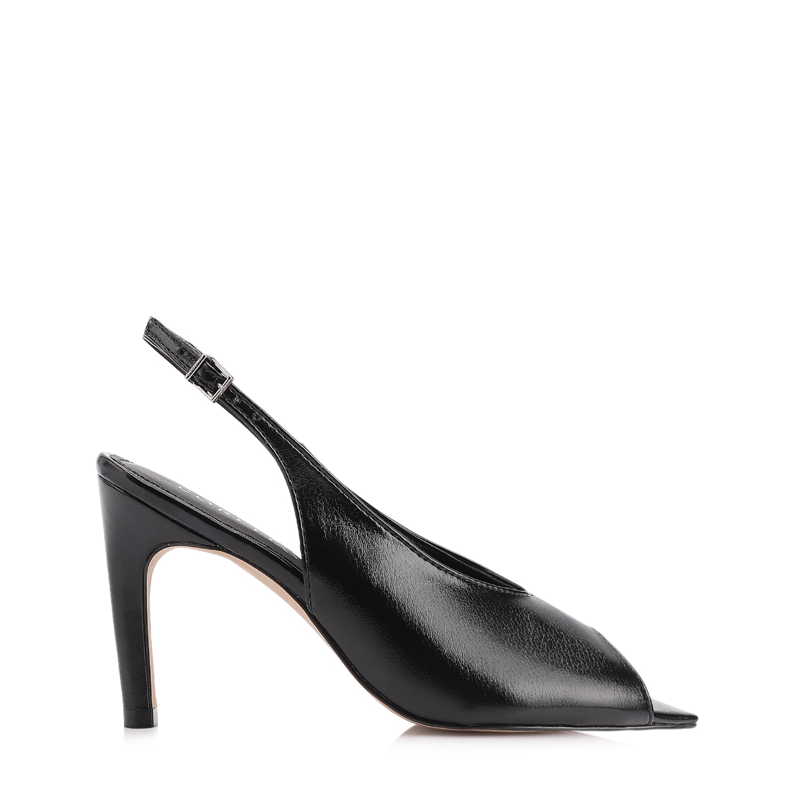  Peep Toe Alt Lux Preto