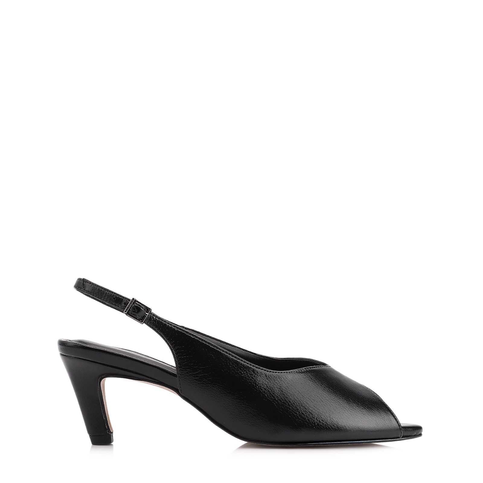 Peep Toe Alt Lux Preto