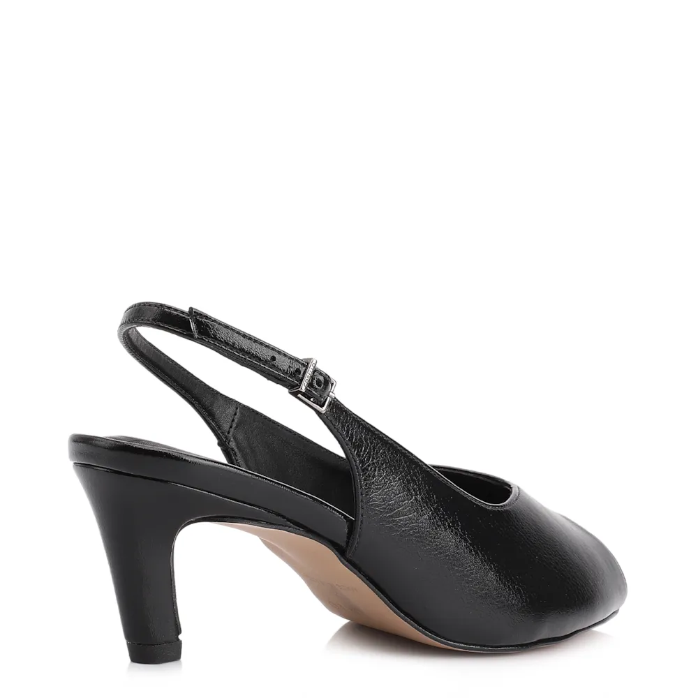 Peep Toe Alt Lux Preto - imagem 4