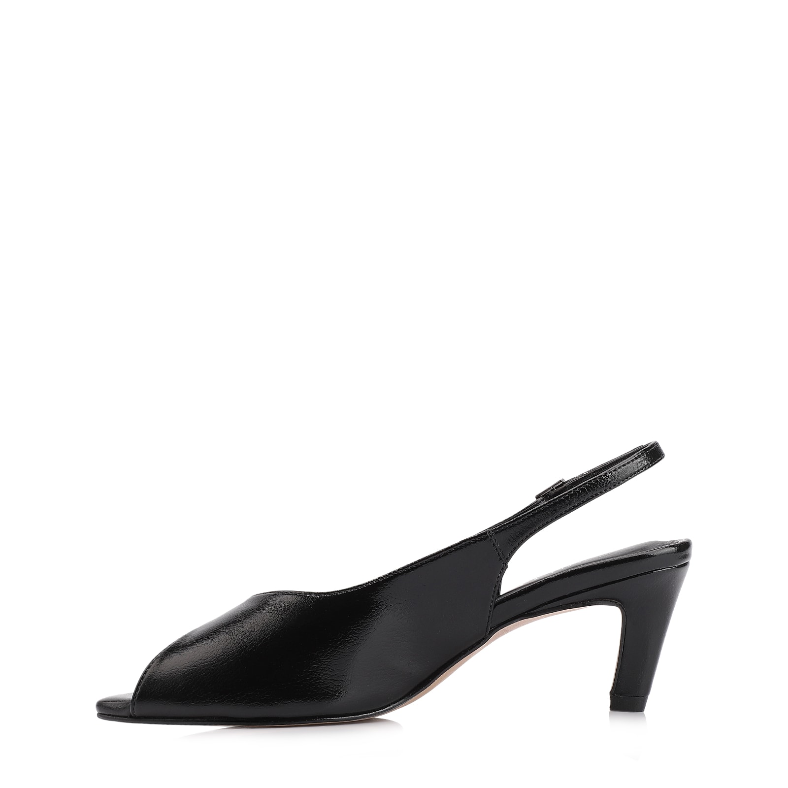 Peep Toe Alt Lux Preto