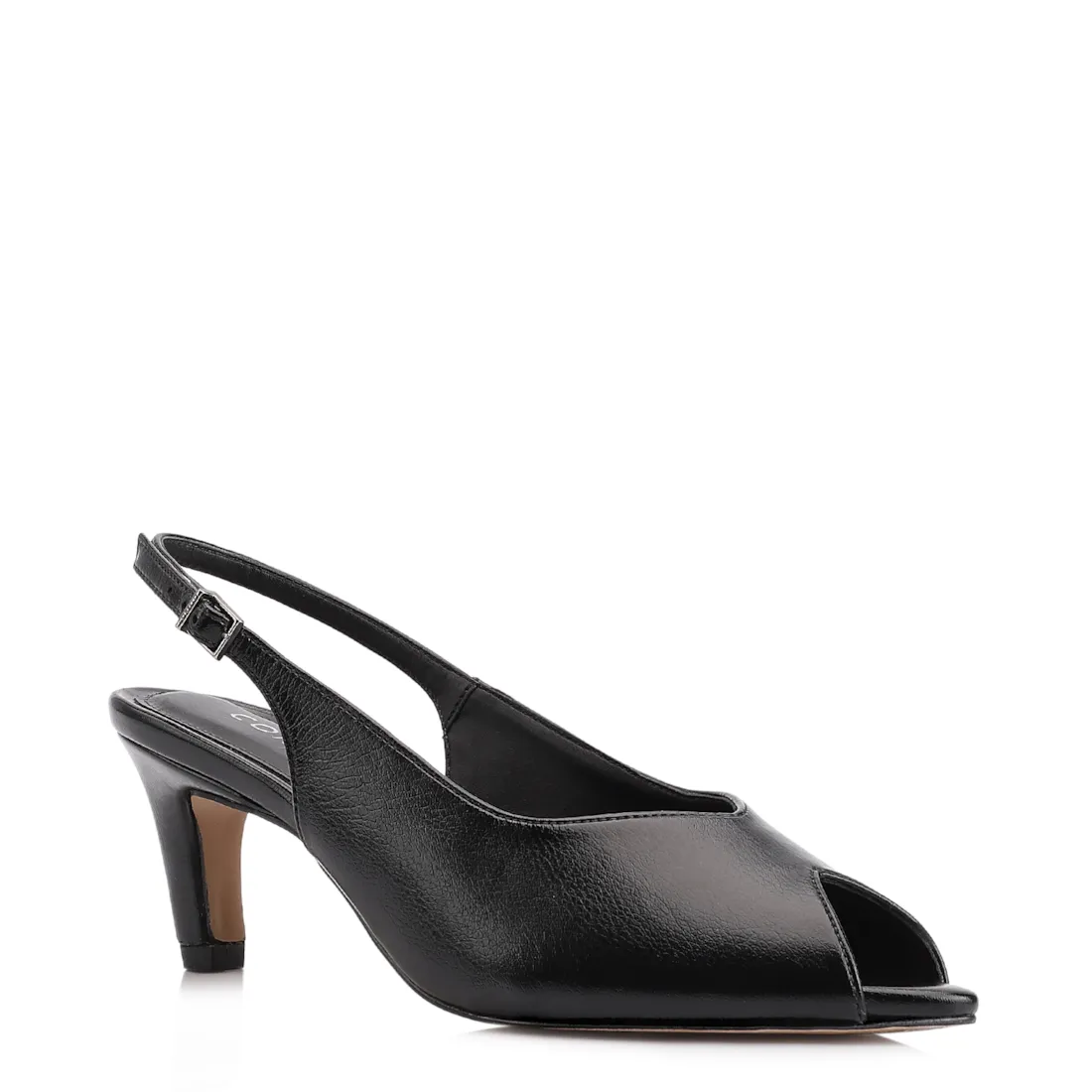 Peep Toe Alt Lux Preto