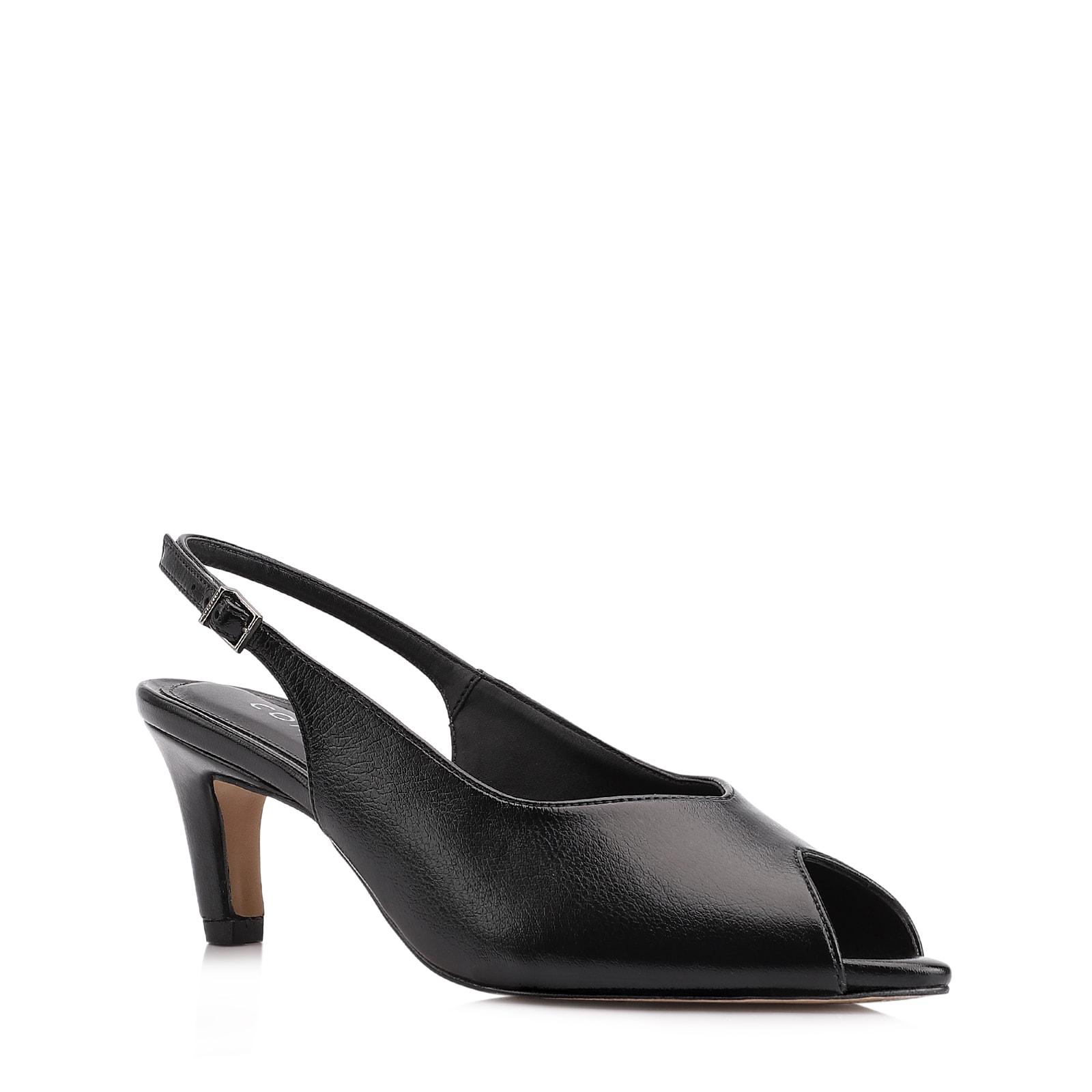 Peep Toe Alt Lux Preto