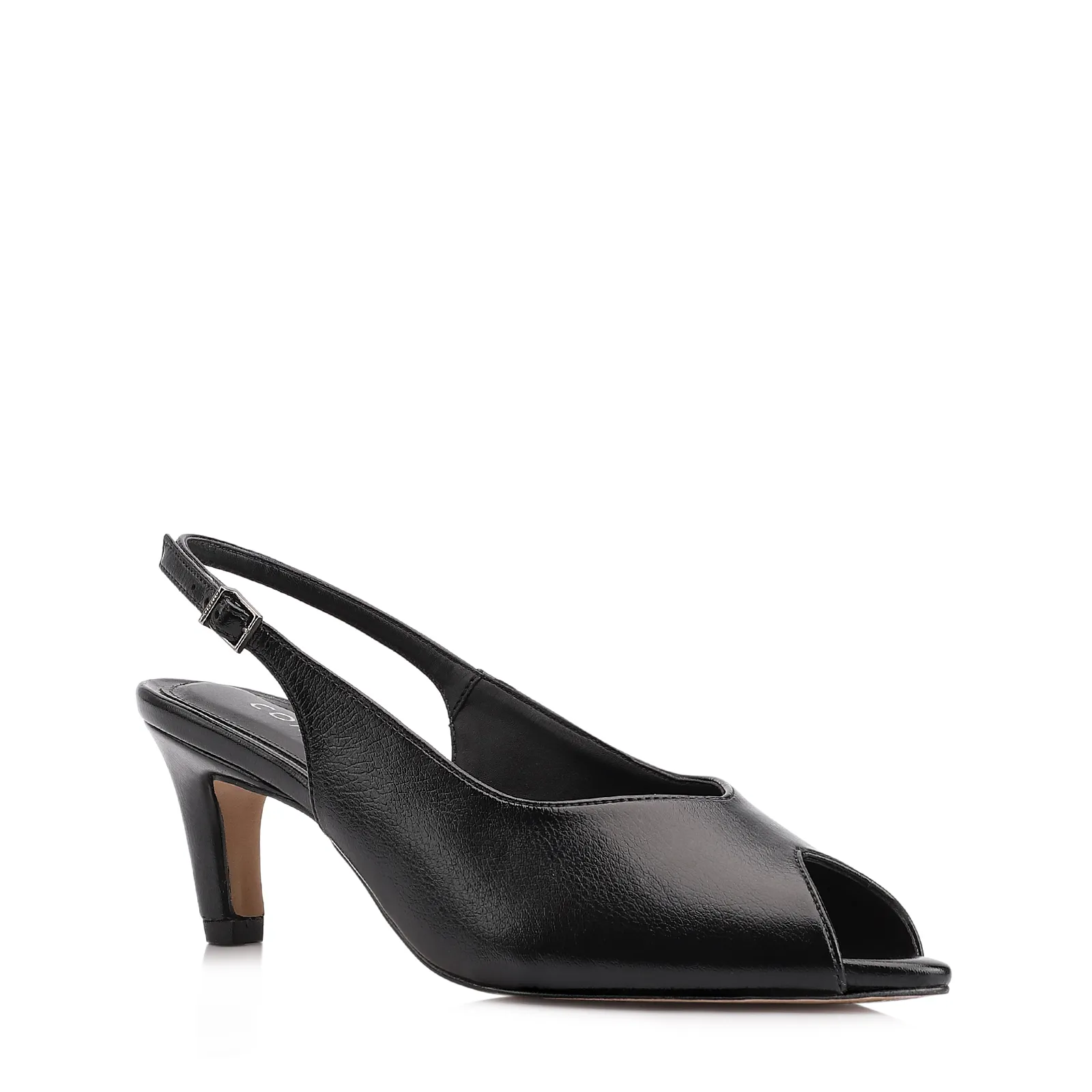 Peep Toe Alt Lux Preto