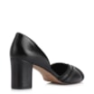 Peep Toe Alt Preto/Alt Lezard Preto/ Couro Nobuck Preto - imagem 4