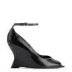 Peep Toe Anabela Alt Lux Preto - imagem 3