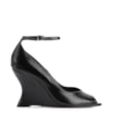 Peep Toe Anabela Alt Lux Preto - imagem 3