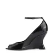 Peep Toe Anabela Alt Lux Preto - imagem 5