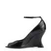 Peep Toe Anabela Alt Lux Preto - imagem 5