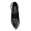 Peep Toe Anabela Alt Lux Preto - imagem 6