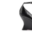 Peep Toe Anabela Alt Lux Preto - imagem 8