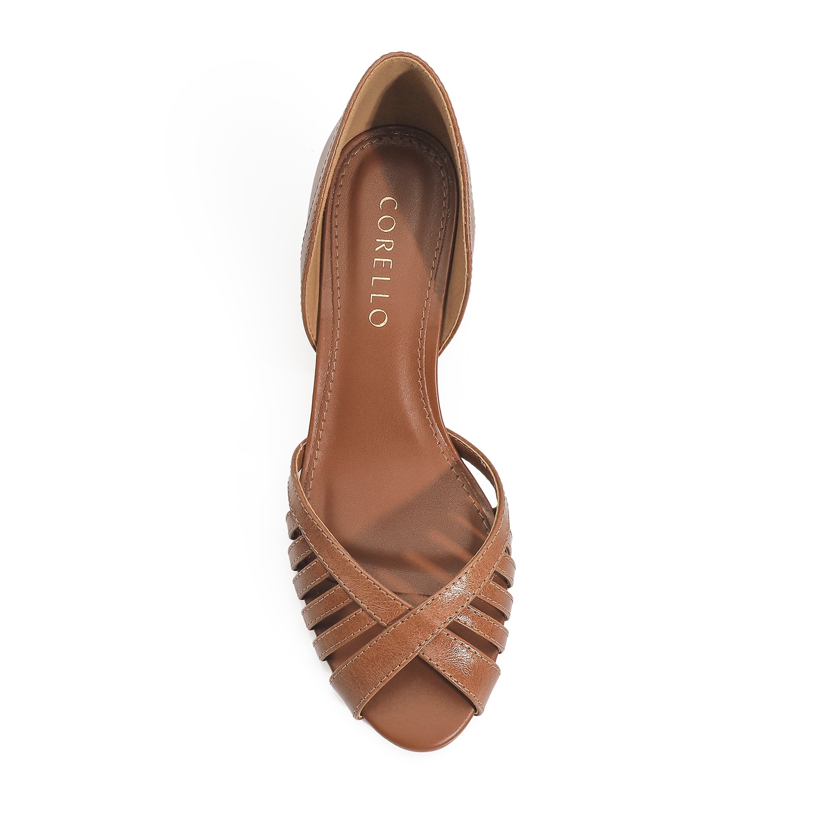 Peep Toe Couro Avela