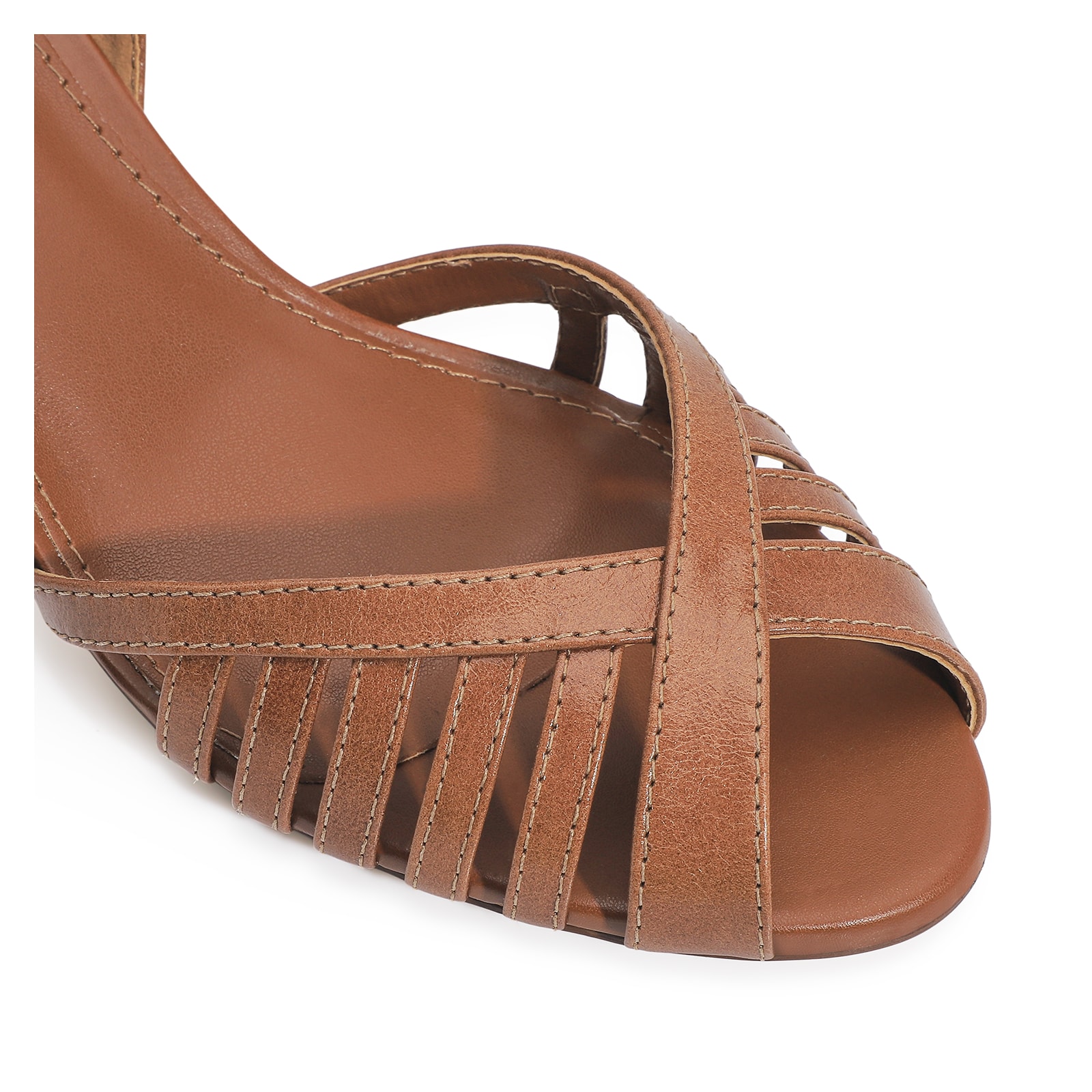 Peep Toe Couro Avela