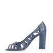 Peep Toe Couro Azul - imagem 4