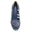 Peep Toe Couro Azul - imagem 5