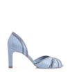 Peep Toe Couro Azul - imagem 2