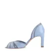 Peep Toe Couro Azul - imagem 4