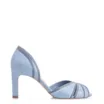 Peep Toe Couro Azul - imagem 2