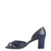 Peep Toe Couro Azul - imagem 4