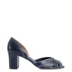 Peep Toe Couro Azul - imagem 2