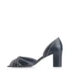 Peep Toe Couro Azul - imagem 4