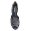 Peep Toe Couro Azul - imagem 5