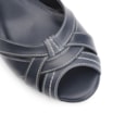 Peep Toe Couro Azul - imagem 6