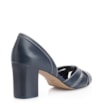 Peep Toe Couro Azul - imagem 3