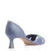 Peep Toe Couro Azul/Alt Azul Claro - imagem 3