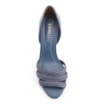 Peep Toe Couro Azul/Alt Tramado Azul - imagem 5